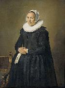 Frans Hals Feyna van Steenkiste Wife of Lucas de Clercq France oil painting artist